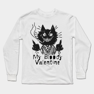 valentine and the bad cat Long Sleeve T-Shirt